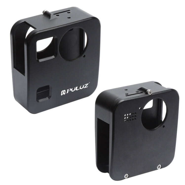 PULUZ for GoPro Fusion Housing Shell CNC Aluminum Alloy Protective Cage with Basic Mount & Lens C...