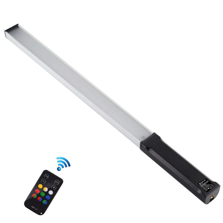 PULUZ RGB Colorful Photo LED Stick Adjustable Color Temperature Handheld LED Fill Light with Remo...