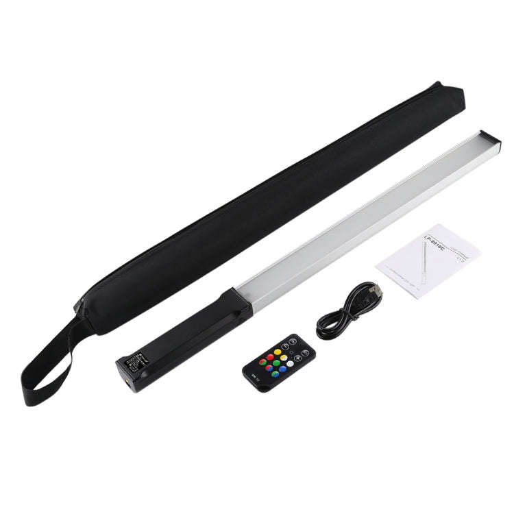 PULUZ RGB Colorful Photo LED Stick Adjustable Color Temperature Handheld LED Fill Light with Remo...