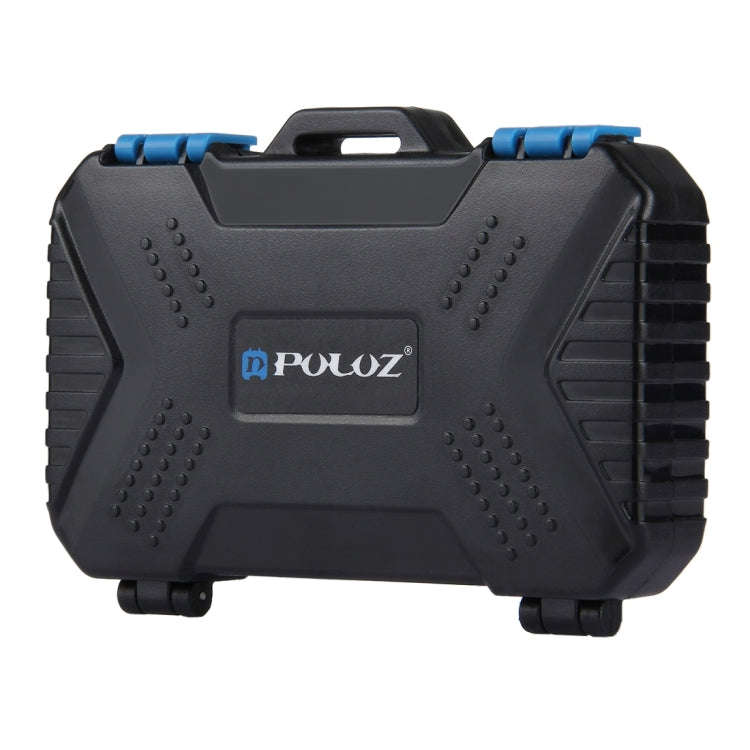 PULUZ Card Reader + 22 in 1 Memory Card Case for 1Standard SIM + 2Micro-SIM + 2Nano-SIM + 3CF + 7...