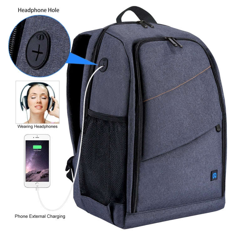 [US Warehouse] PULUZ Outdoor Portable Waterproof Scratch-proof Dual Shoulders Backpack Handheld P...