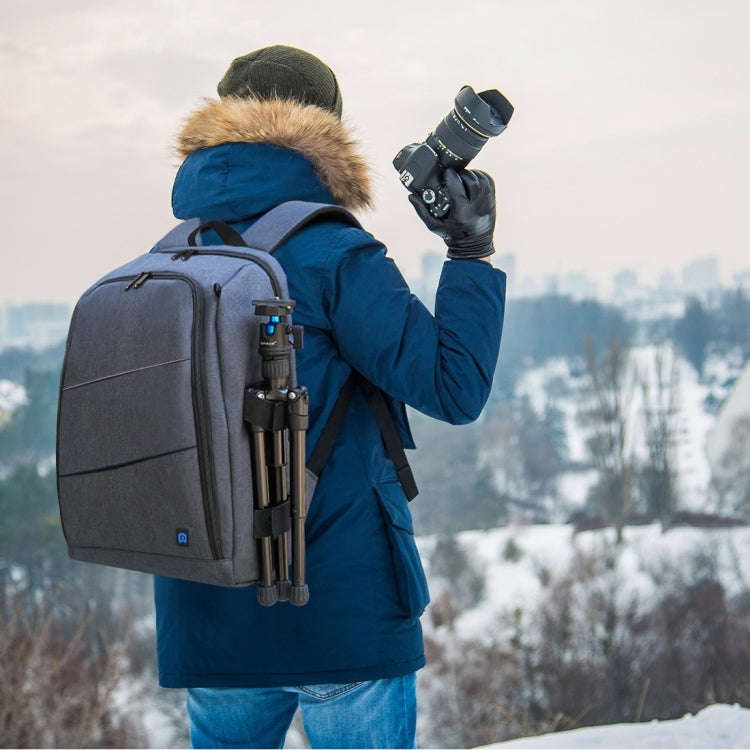 [US Warehouse] PULUZ Outdoor Portable Waterproof Scratch-proof Dual Shoulders Backpack Handheld P...
