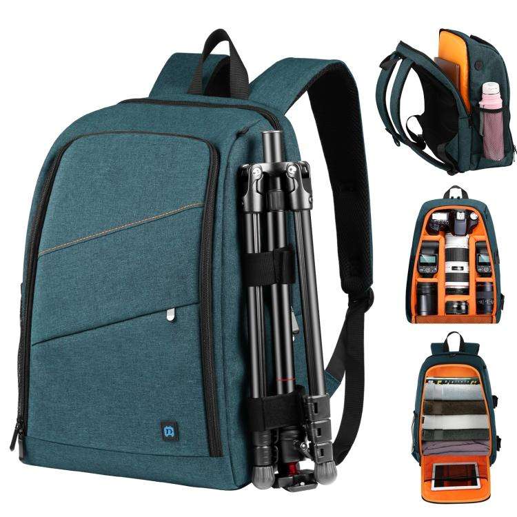 [US Warehouse] PULUZ Outdoor Portable Waterproof Scratch-proof Dual Shoulders Backpack Handheld P...