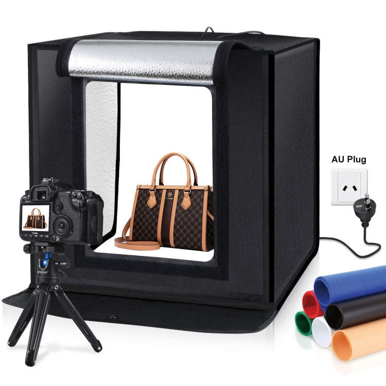 PULUZ 40cm Folding Portable 24W 5500K White Light Dimmable Photo Lighting Studio Shooting Tent Bo...