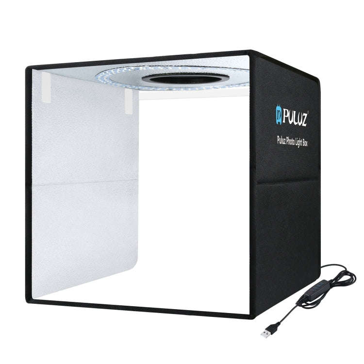 PULUZ 40cm Folding Portable Ring Light USB Photo Lighting Studio Shooting Tent Box with 6 x Dual-...