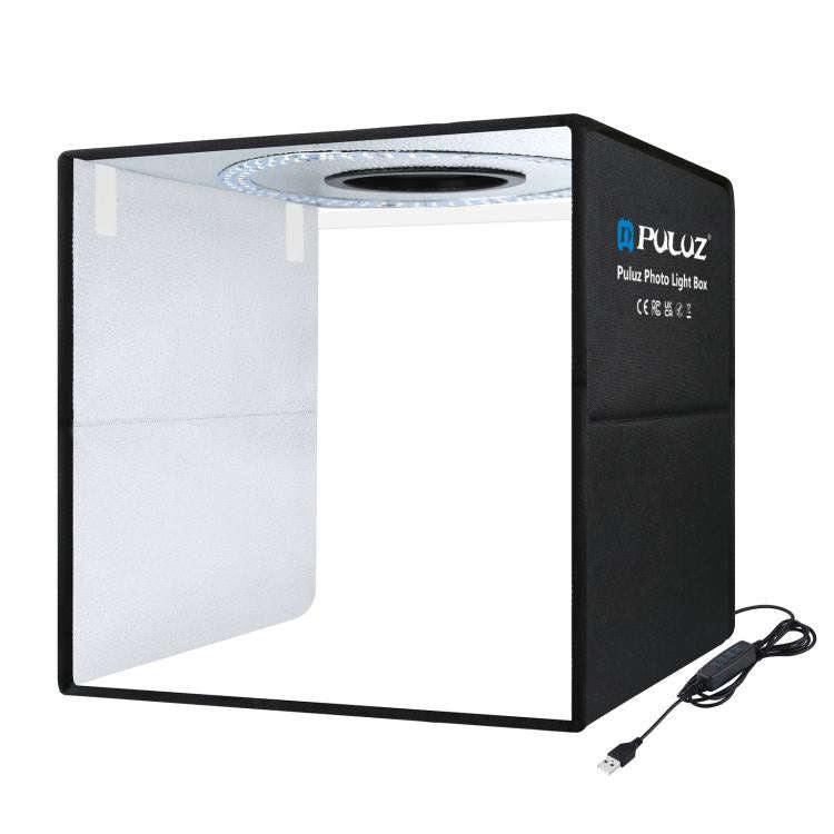 PULUZ 40cm Folding Portable Ring Light USB Photo Lighting Studio Shooting Tent Box with 6 x Dual-...