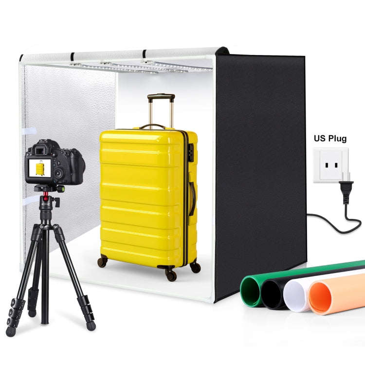 PULUZ 80cm Folding Portable 90W 14000LM High CRI White Light Photo Lighting Studio Shooting Tent ...