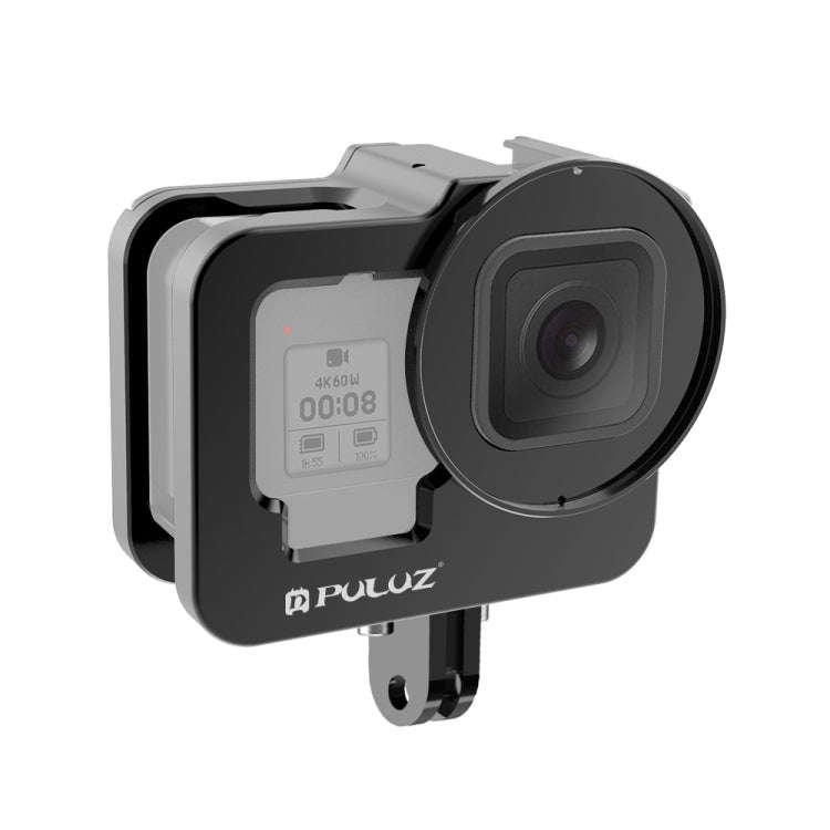 PULUZ for GoPro HERO13 Black /12 Black /11 Black /10 Black /9 Black Thicken Housing Shell CNC Alu...