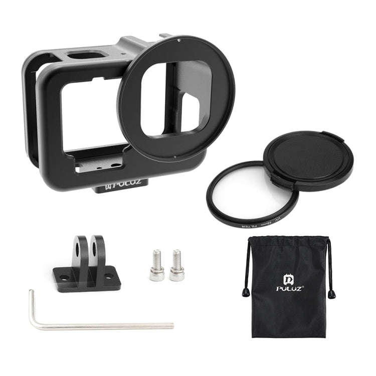 For GoPro HERO13 Black /12 Black /11 Black /10 Black /9 Black PULUZ Thin Housing Shell CNC Alumin...