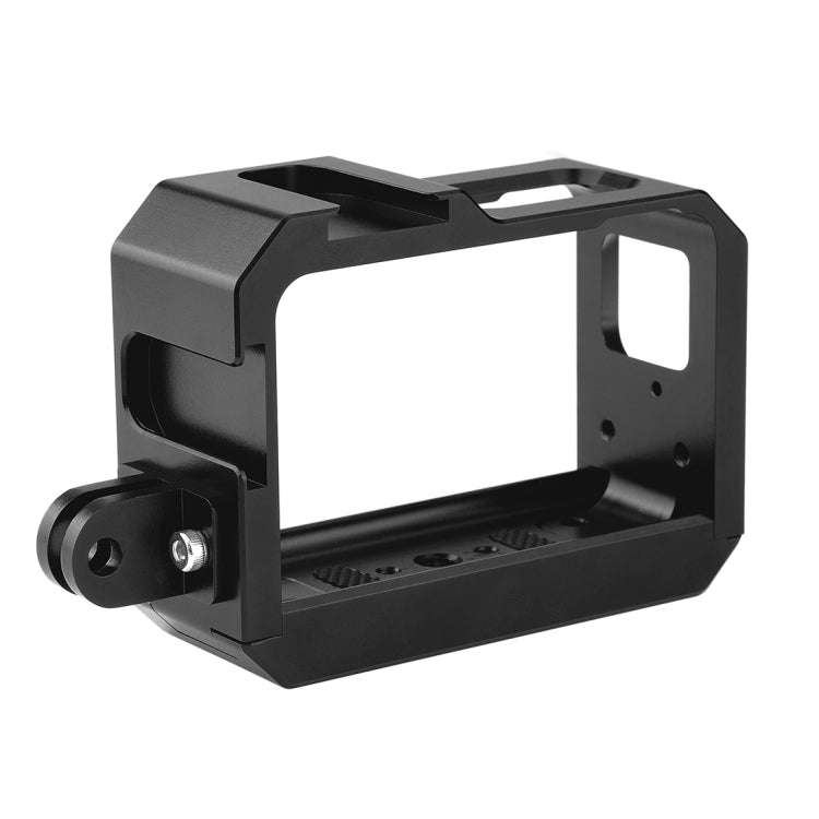 PULUZ Aluminum alloy Frame Mount Protective Case Cage with Cold Shoe Base Slot & Tripod Base Adap...
