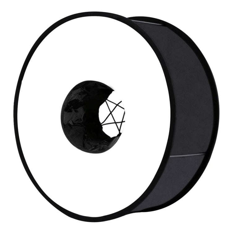 PULUZ 45cm Round Style Macro and Portrait Softbox SpeedLite Flash Light Foldable Diffuser