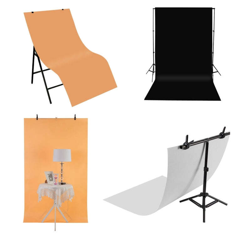 PULUZ Photography Background PVC Paper Kits for Studio Tent Box, Size: 121cm x 58cm(Orange)
