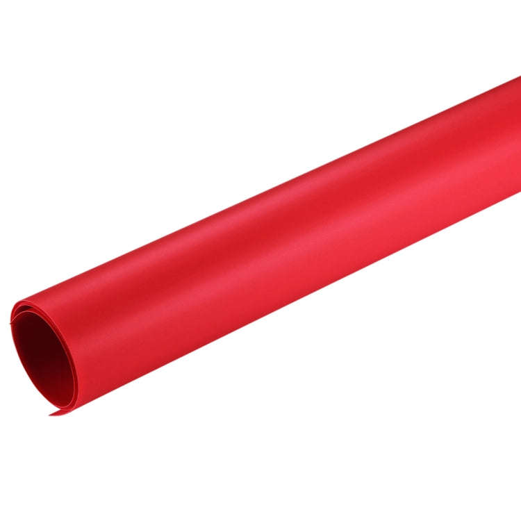 PULUZ Photography Background PVC Paper for Studio Tent Box, Size: 73.5cm x 36cm(Red)