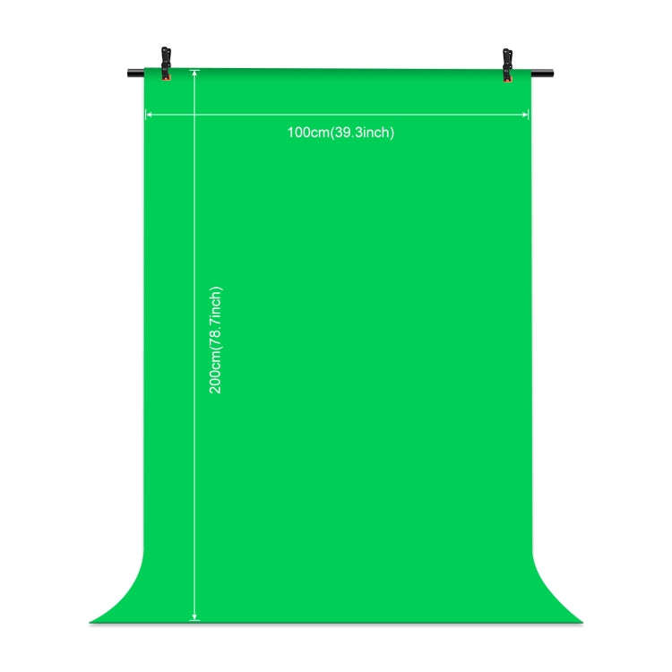 PULUZ 1x2m T-Shape Photo Studio Background Support Stand Backdrop Crossbar Bracket Kit with Clips...