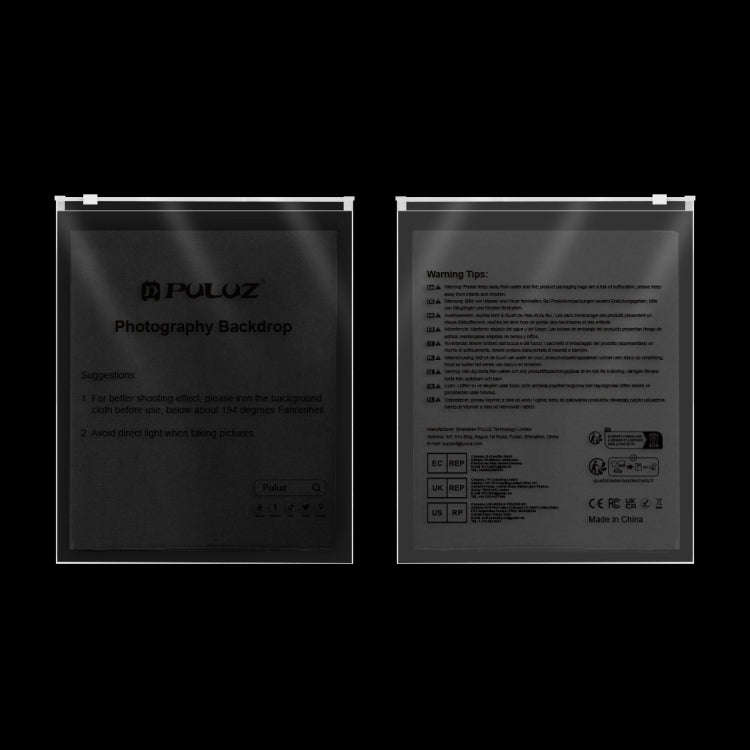 PULUZ 1m x 2m Photography Background Thickness Photo Studio Background Cloth Backdrop (Black)