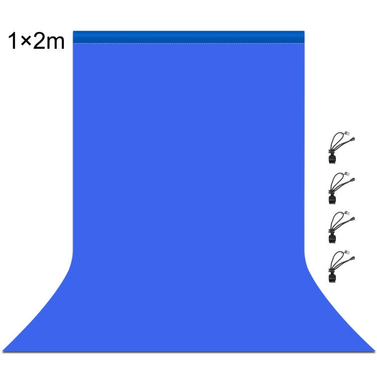 PULUZ 1m x 2m Photography Background Thickness Photo Studio Background Cloth Backdrop(Blue)