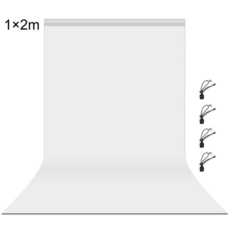 PULUZ 1m x 2m Photography Background Thickness Photo Studio Background Cloth Backdrop (White)