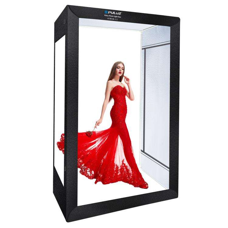 PULUZ 2m 240W 5500K Photo Light Studio Box Kit for Clothes / Adult Model Portrait(US Plug)