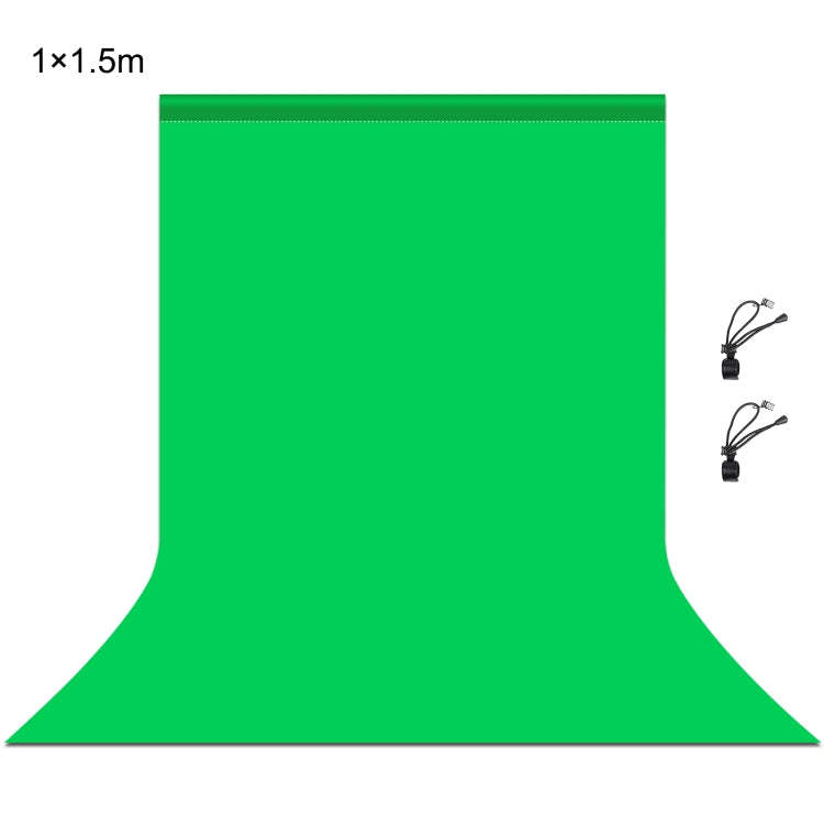 PULUZ 1m x 1.5m Photography Background Photo Studio Background Cloth Backdrop (Green)
