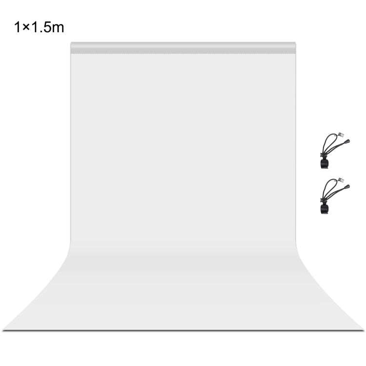 PULUZ 1m x 1.5m Photography Background Photo Studio Background Cloth Backdrop (White)