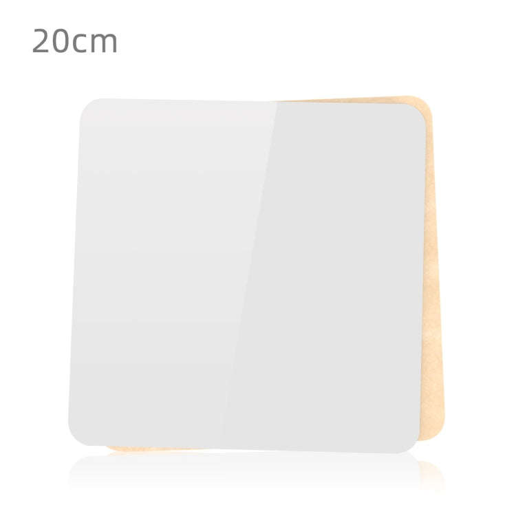PULUZ 20cm Photography Acrylic Reflective Display Table Background Board(White)