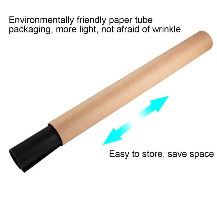 PULUZ Photography Background PVC Paper Kits for Studio Tent Box, Size: 156cm x 80cm (Black)