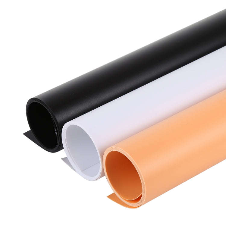 PULUZ Photography Background PVC Paper Kits for Studio Tent Box, Size: 156cm x 80cm(White)