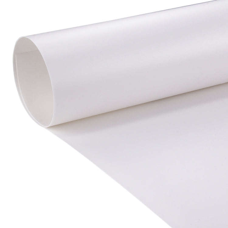 PULUZ Photography Background PVC Paper Kits for Studio Tent Box, Size: 156cm x 80cm(White)