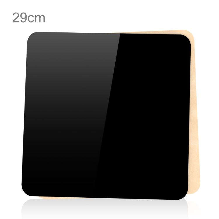PULUZ 29cm Photography Acrylic Reflective Display Table Background Board(Black)