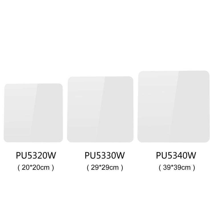 PULUZ 29cm Photography Acrylic Reflective Display Table Background Board(White)