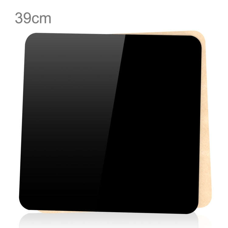 PULUZ 39cm Photography Acrylic Reflective Display Table Background Board(Black)
