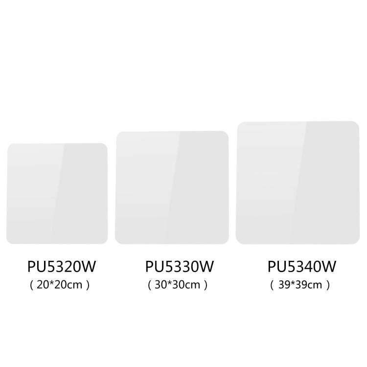 PULUZ 40cm Photography Acrylic Reflective Display Table Background Board(White)