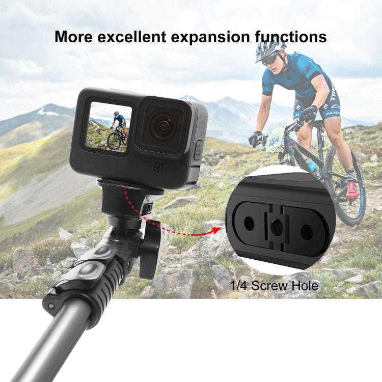 PULUZ Folding Finger Tripod Mount Adapter for GoPro HERO13 Black /12 Black /11 Black /11 Black mi...
