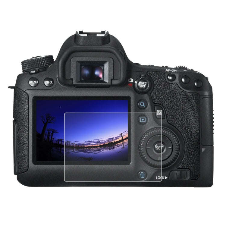 PULUZ 2.5D 9H Tempered Glass Film for Canon 6D, Compatible with Sony HX50 / HX60, Olympus TG3 / T...
