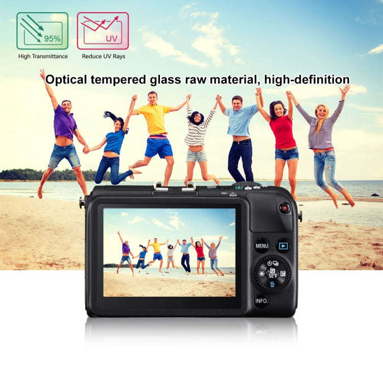 PULUZ 2.5D 9H Tempered Glass Film for Canon SX700, Compatible with Canon SX700 / IXUS230 / SX600 ...
