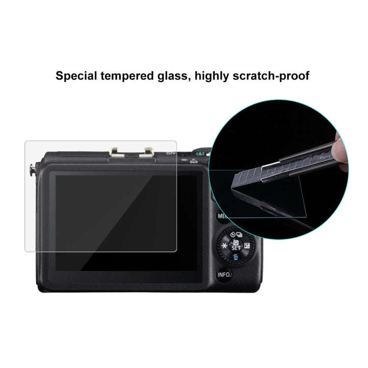 PULUZ 2.5D 9H Tempered Glass Film for Canon SX700, Compatible with Canon SX700 / IXUS230 / SX600 ...