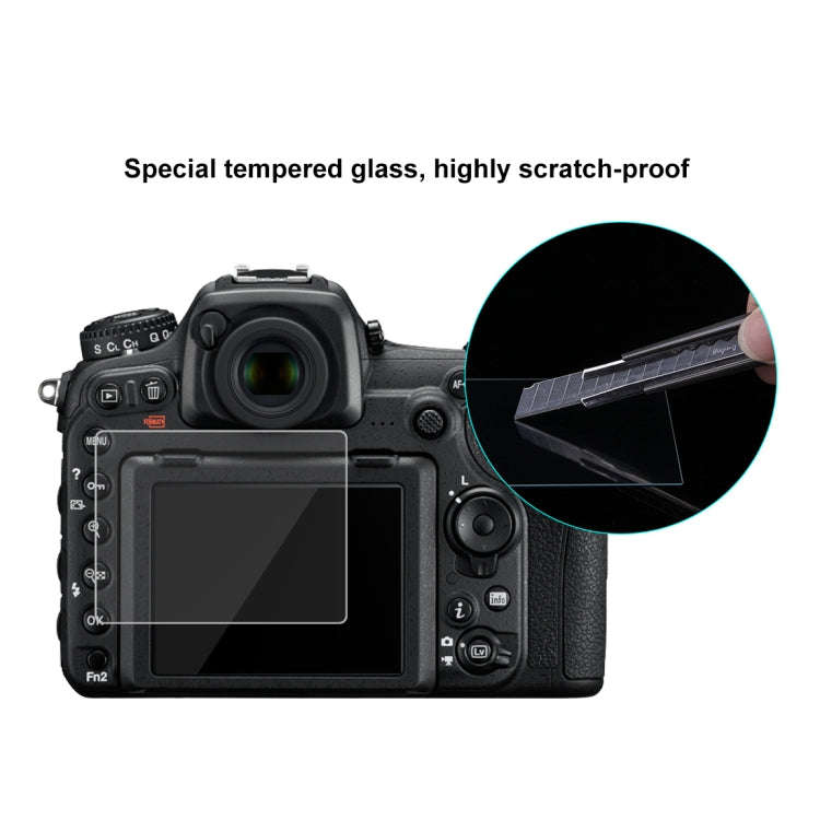 PULUZ 2.5D 9H Tempered Glass Film for Nikon D7100, Compatible with Nikon D5 / D500 / D7100 / D610...