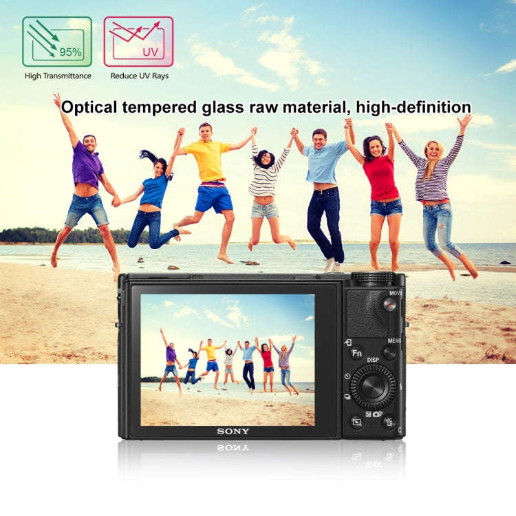 PULUZ 2.5D 9H Tempered Glass Film for Sony RX100, Compatible with Sony A9 / A7C / A7M2 / A7M2 / A...