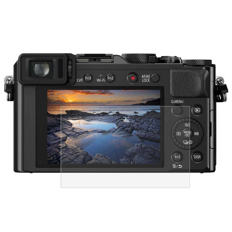PULUZ 2.5D 9H Tempered Glass Film for Panasonic DMC-LX100, Compatible with Panasonic GF2 / GF3 / ...