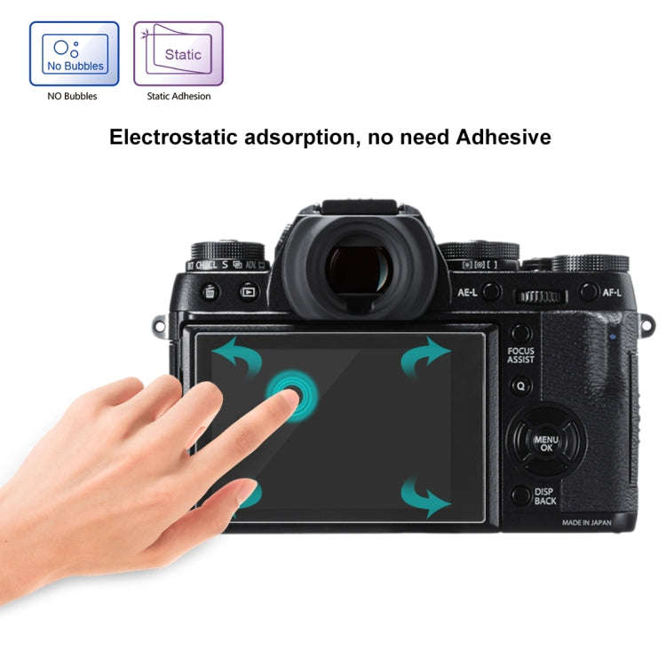 PULUZ 2.5D 9H Tempered Glass Film for Fujifilm X-T1, Compatible with Fujifilm X-T2 / X-A3 / X-A5 ...