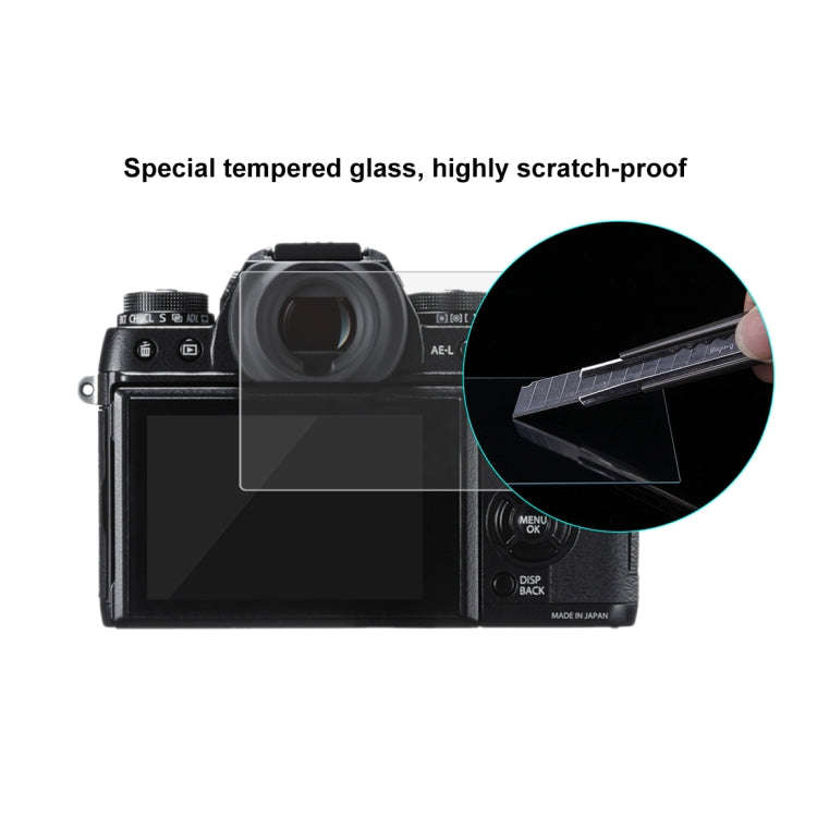 PULUZ 2.5D 9H Tempered Glass Film for Fujifilm X-T1, Compatible with Fujifilm X-T2 / X-A3 / X-A5 ...