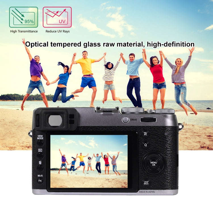 PULUZ 2.5D 9H Tempered Glass Film for Fujifilm X100T, Compatible with Fujifilm XE2 / XE2S / X100F