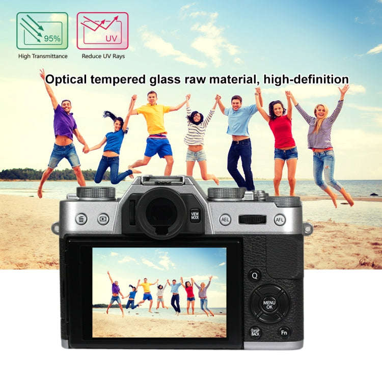 PULUZ 2.5D 9H Tempered Glass Film for Fujifilm X-T10, Compatible with Fujifilm X-A1 / X-A2 / X-M1...