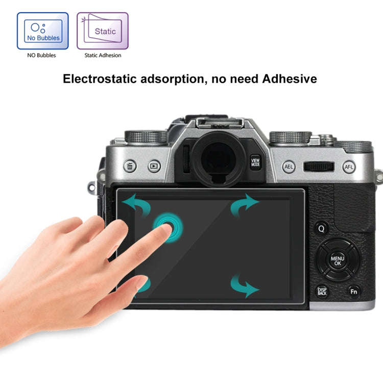 PULUZ 2.5D 9H Tempered Glass Film for Fujifilm X-T10, Compatible with Fujifilm X-A1 / X-A2 / X-M1...