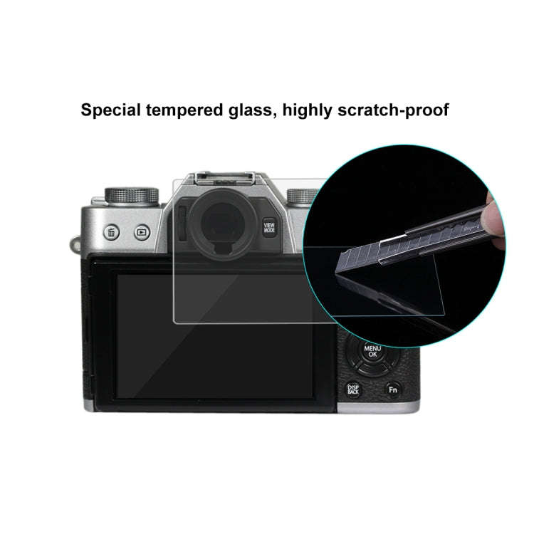 PULUZ 2.5D 9H Tempered Glass Film for Fujifilm X-T10, Compatible with Fujifilm X-A1 / X-A2 / X-M1...