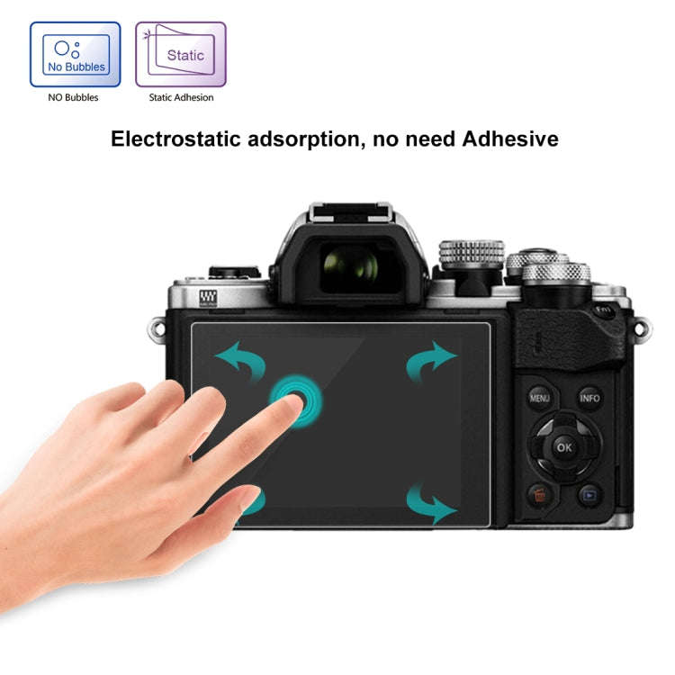 PULUZ 2.5D 9H Tempered Glass Film for Olympus EM10 / II / III / OM-D / EM-1/ II / III / E-P5 / E-...