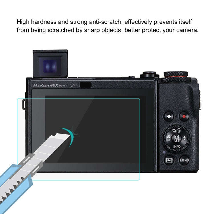 PULUZ 2.5D 9H Tempered Glass Film for Canon PowerShot G5 X Mark II