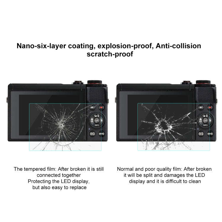 PULUZ 2.5D 9H Tempered Glass Film for Canon PowerShot G7 X Mark III