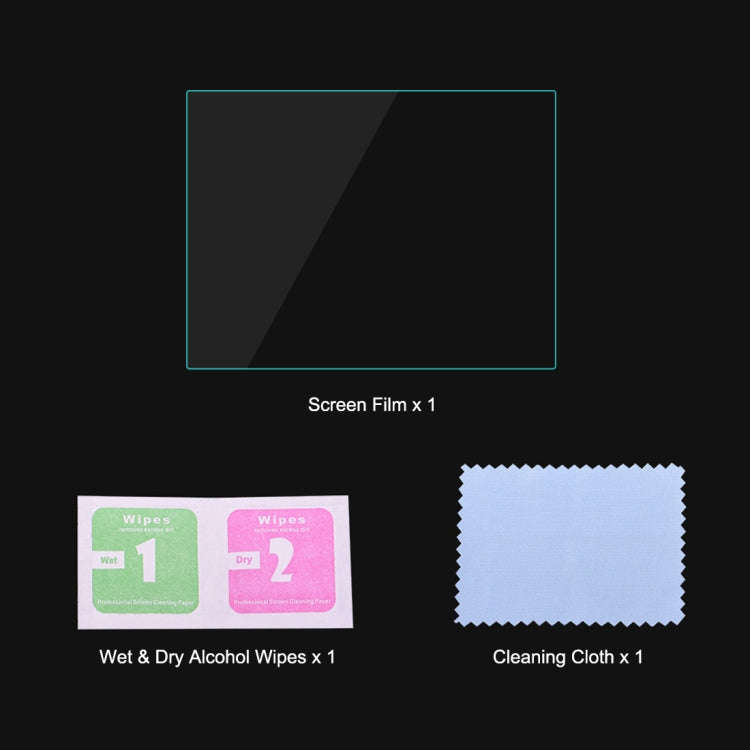 PULUZ 2.5D 9H Tempered Glass Film for Ricoh GR II /  GR, Compatible with Casio ZS29 / ZS28 / ZS27...