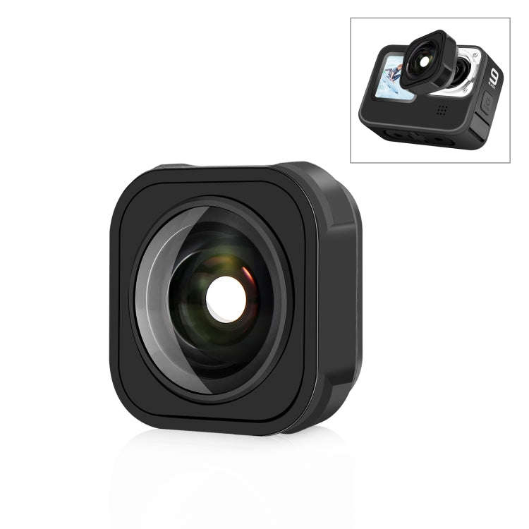 PULUZ Max Lens Mod Wide Angle Lens for GoPro Hero13 Black / Hero12 Black / Hero11 Black / HERO10 ...